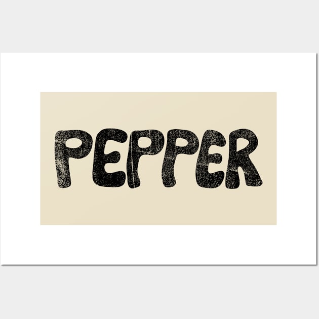 Pepper Wall Art by notsniwart